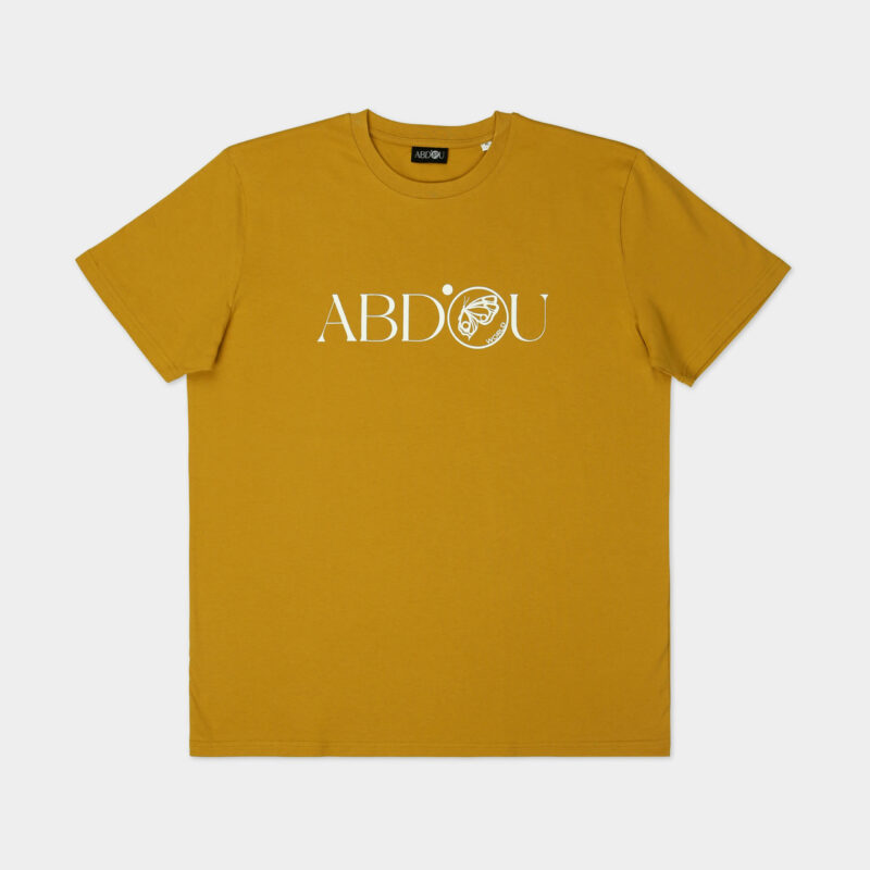 Camiseta Con Logotipo Serigrafiado - Camello