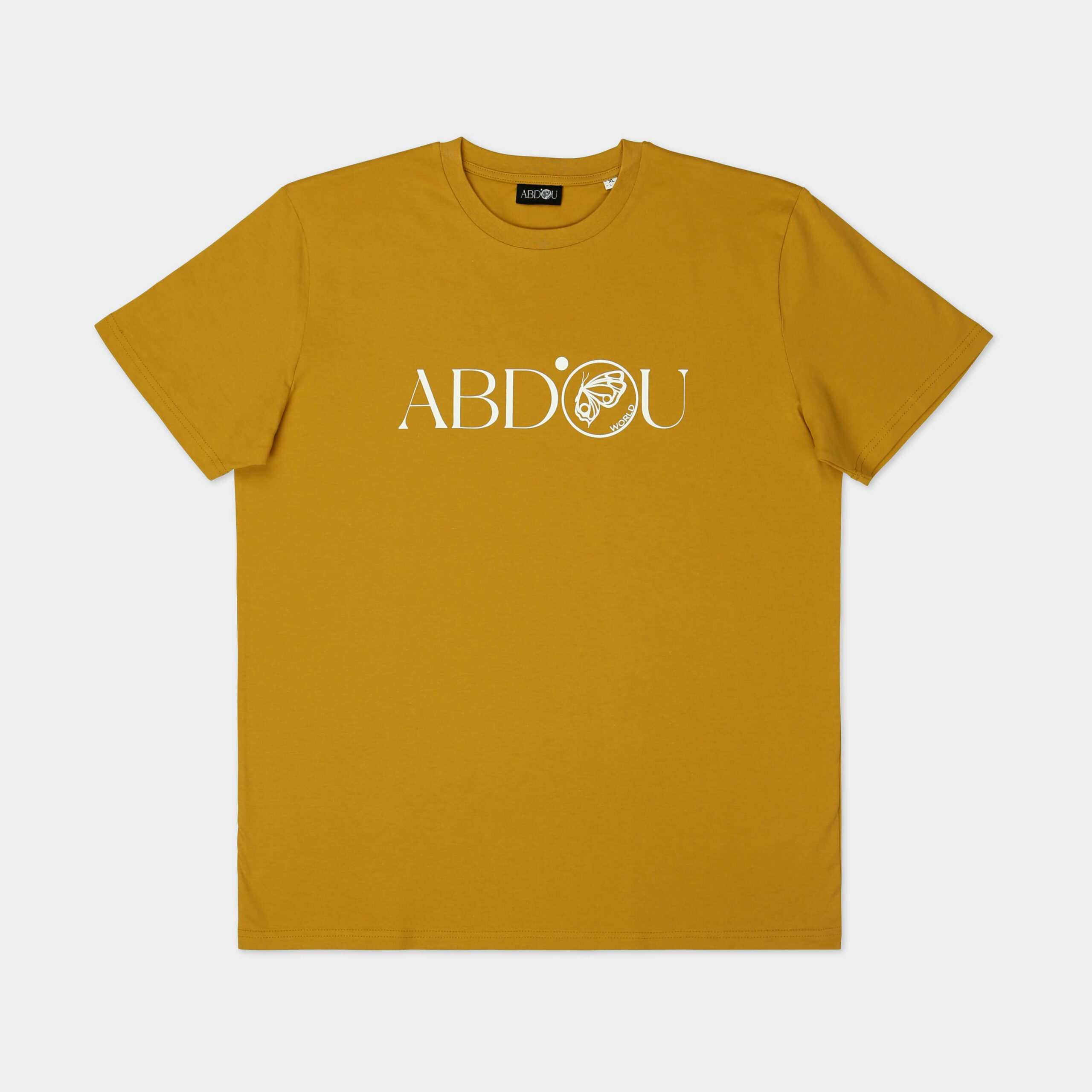 Camel Screen printed Logo T-shirt