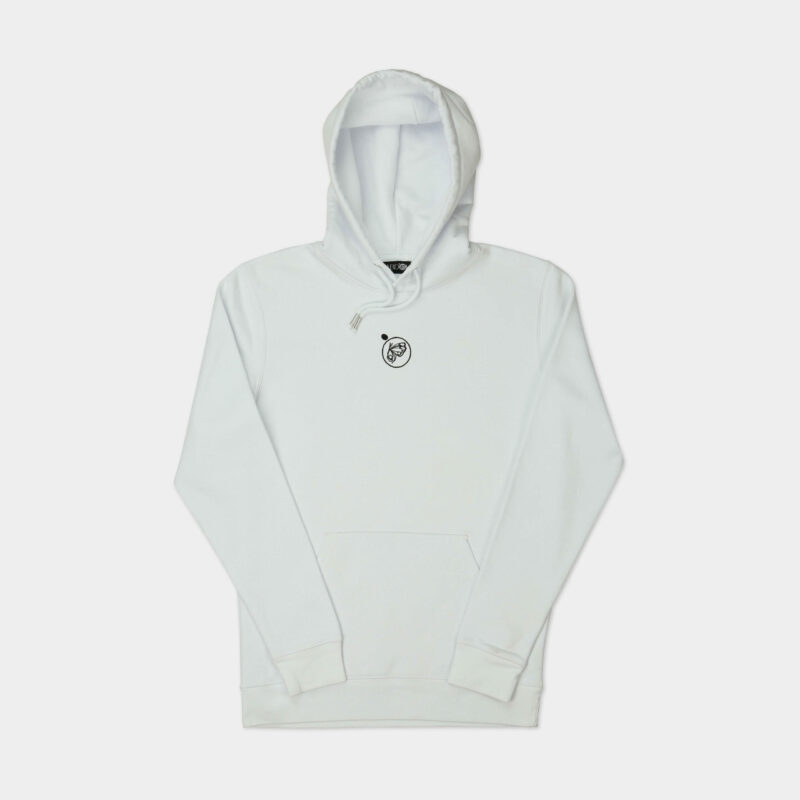 Sudadera con Capucha sin Cremallera - Blanco