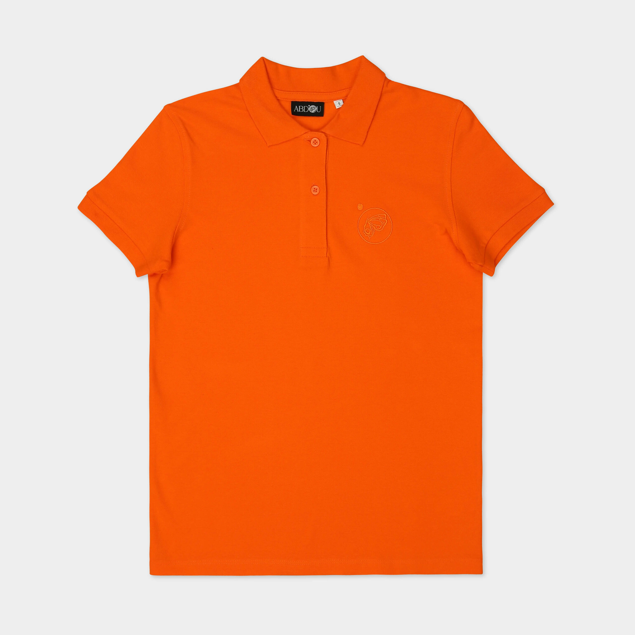 Orange Polo Women