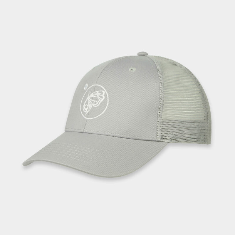Gorra gris - Logotipo blanco bordado - Imagen 3
