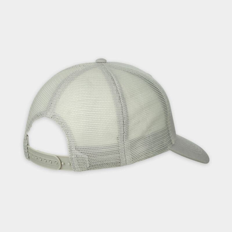 Gorra gris - Logotipo blanco bordado