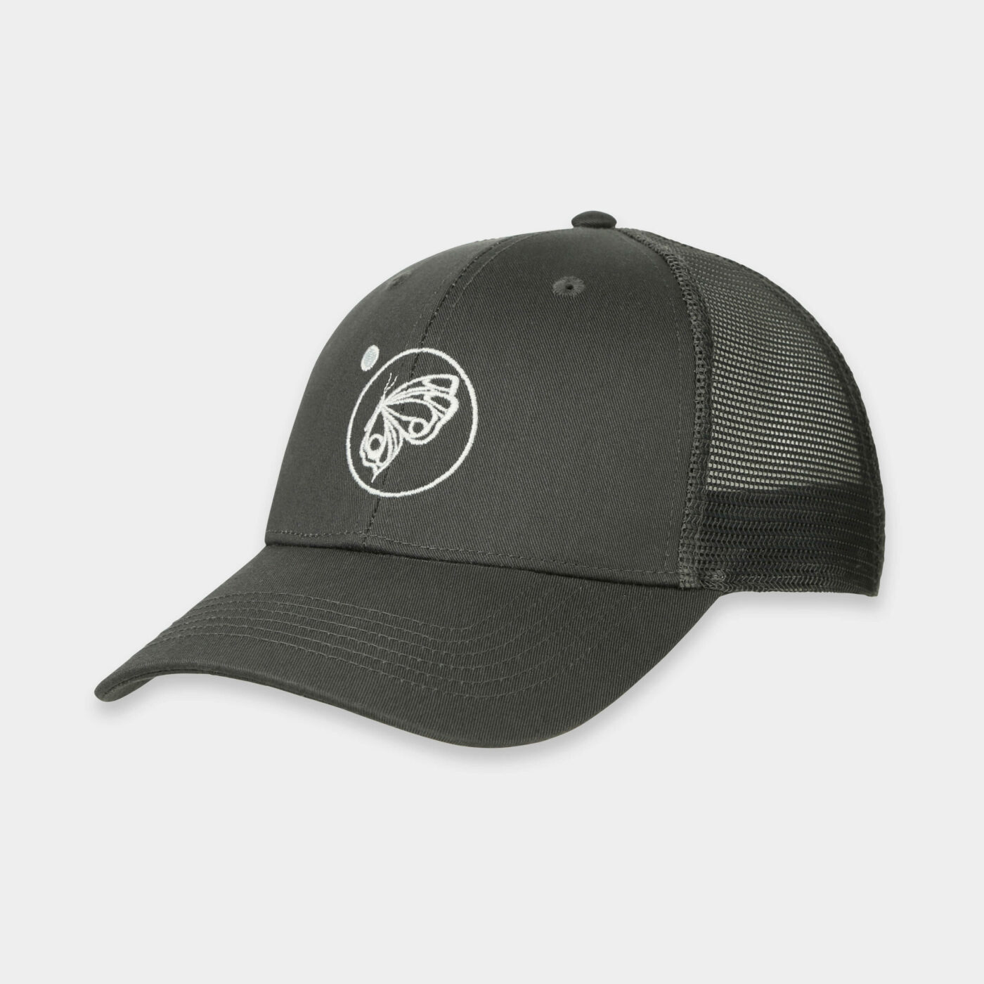 Gorra Charcoal - Logotipo bordado en blanco