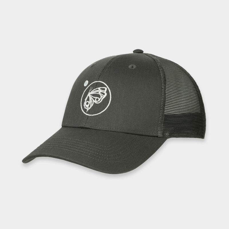 Gorra Charcoal - Logotipo bordado en blanco