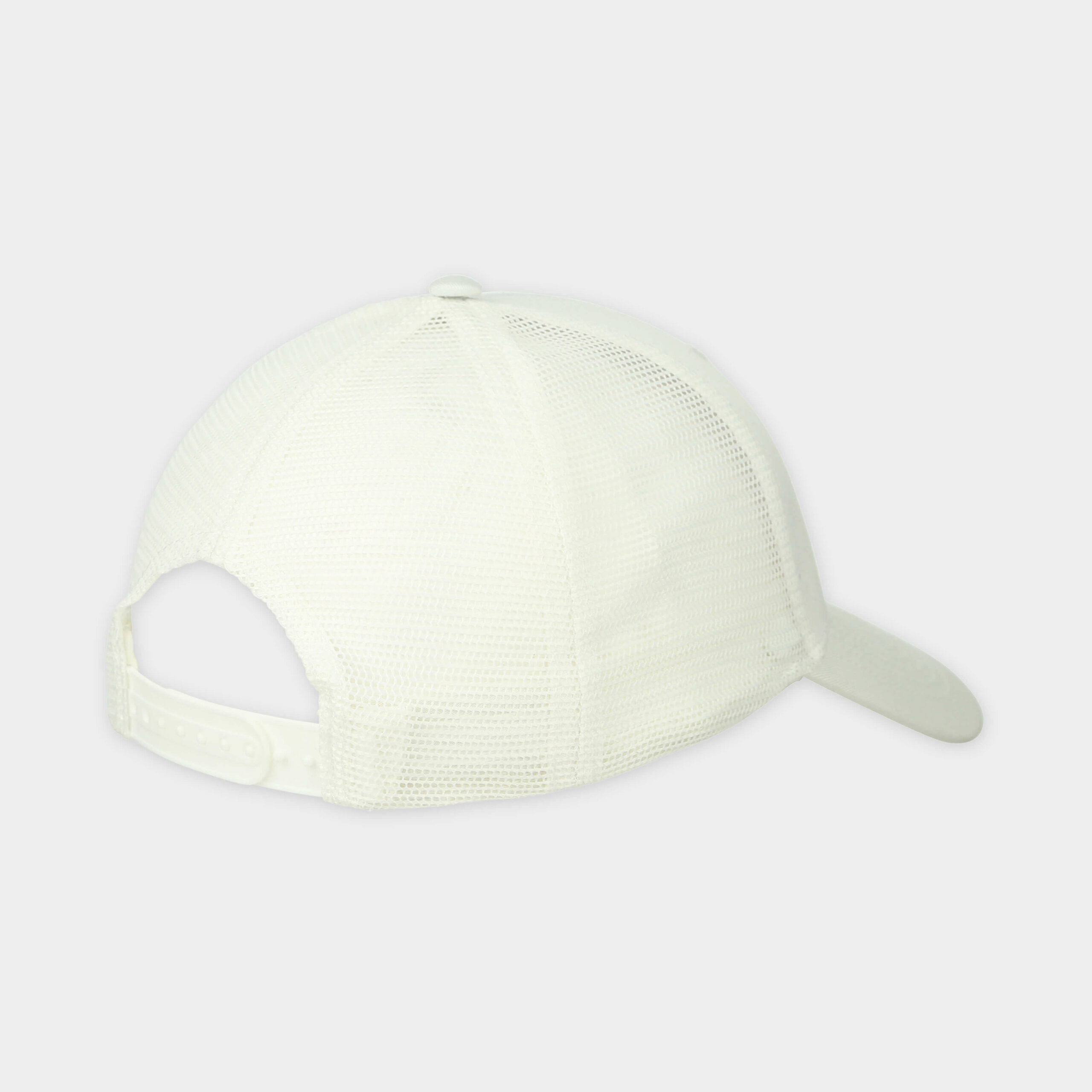 White Cap - Blue Logo Embroidery - Image 2