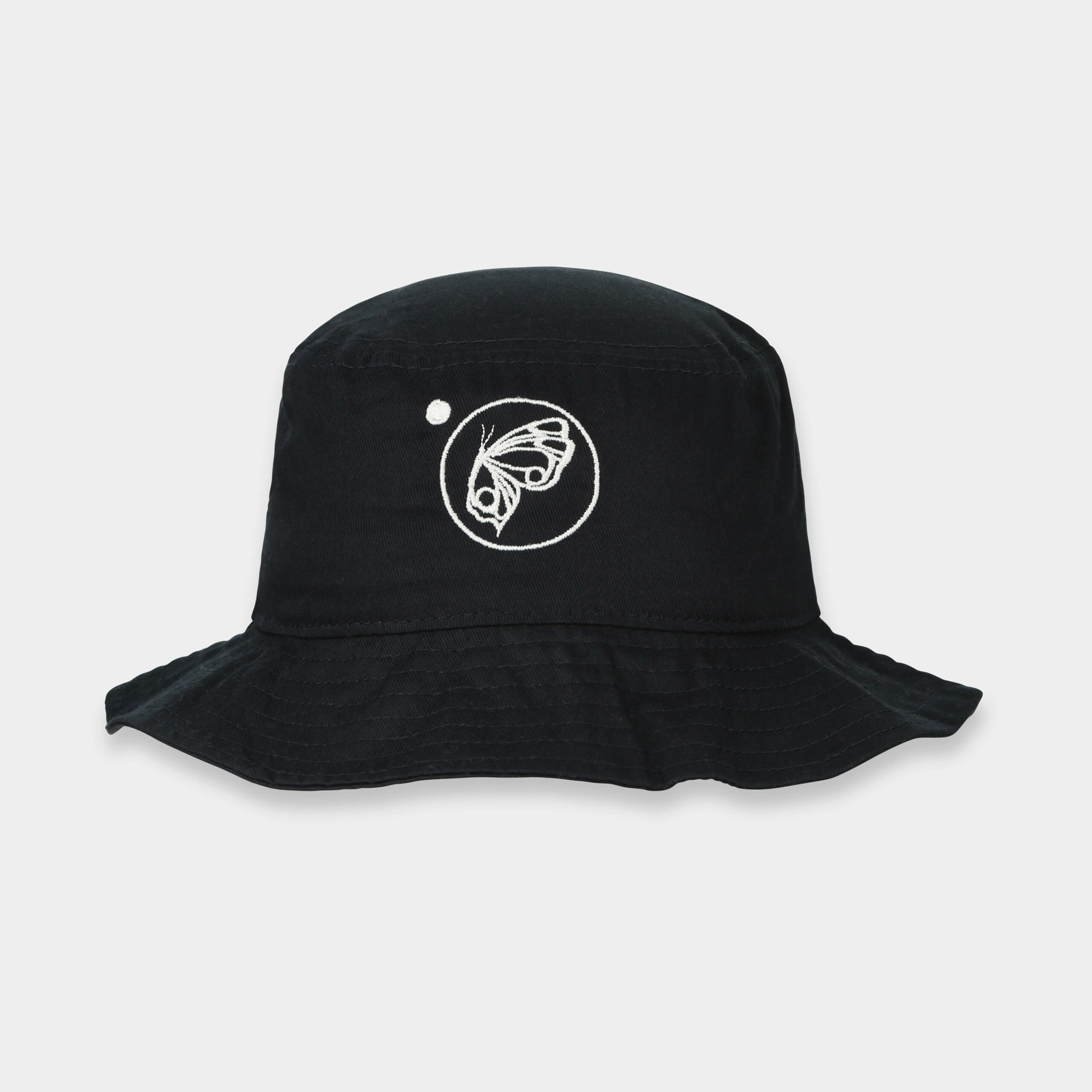 Hat Black - White Logo Embroidery