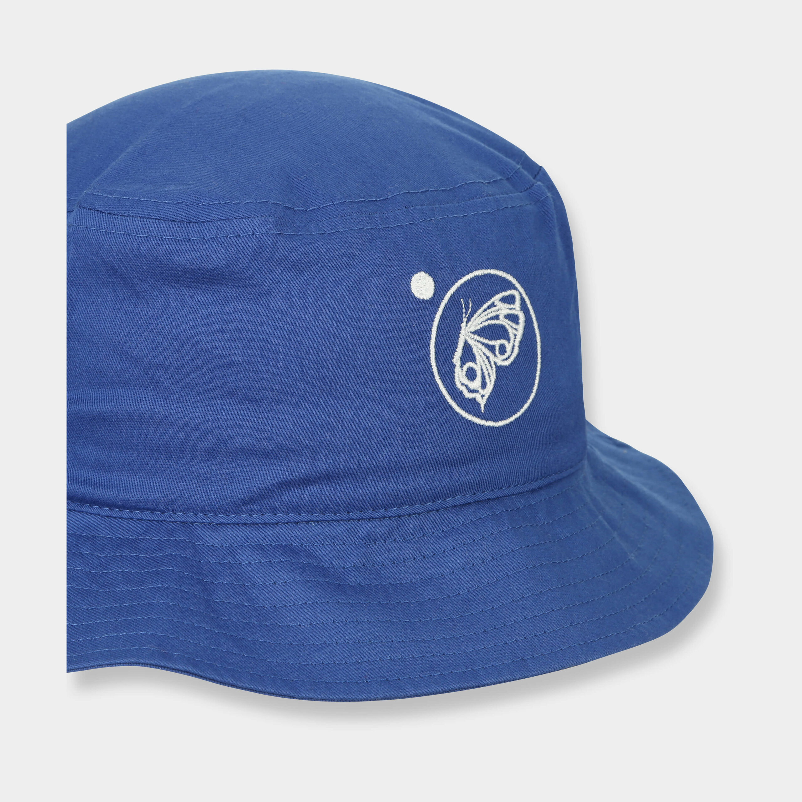 Hat Royal Blue - White Logo Embroidery - Image 2