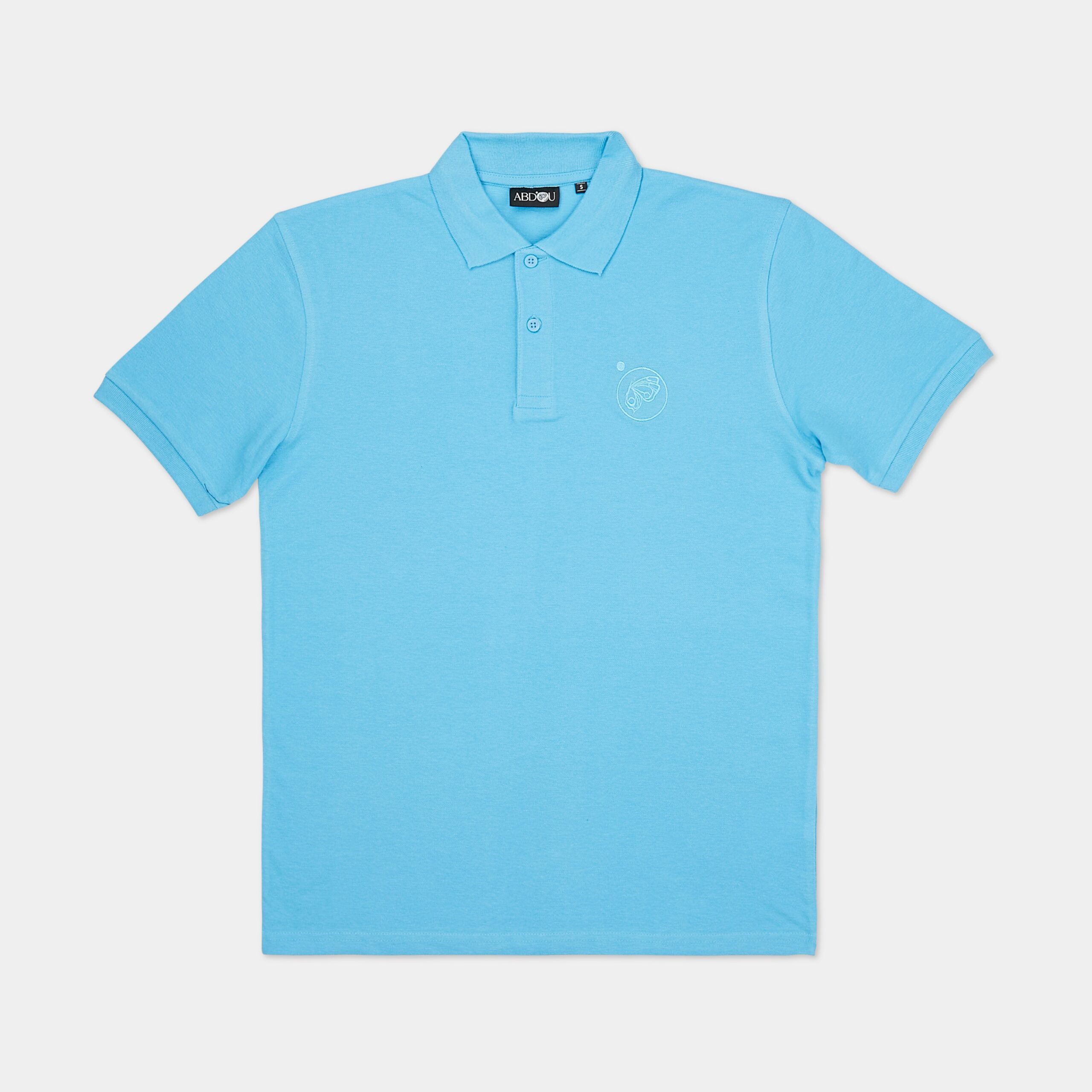 Celestial Blue Polo Men