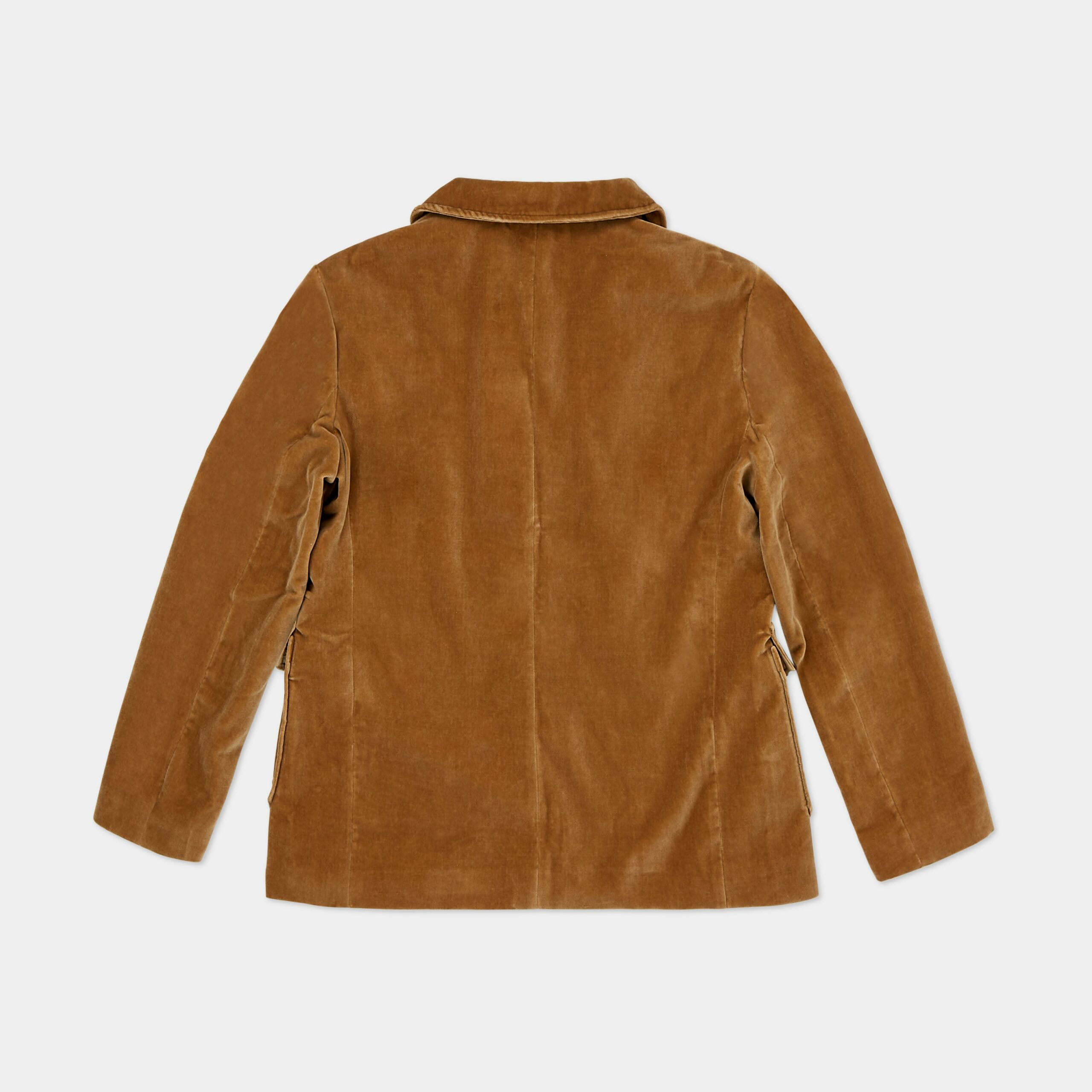 Velvet Jacket - Camel - Image 2